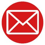 mail ikon elmodan rød